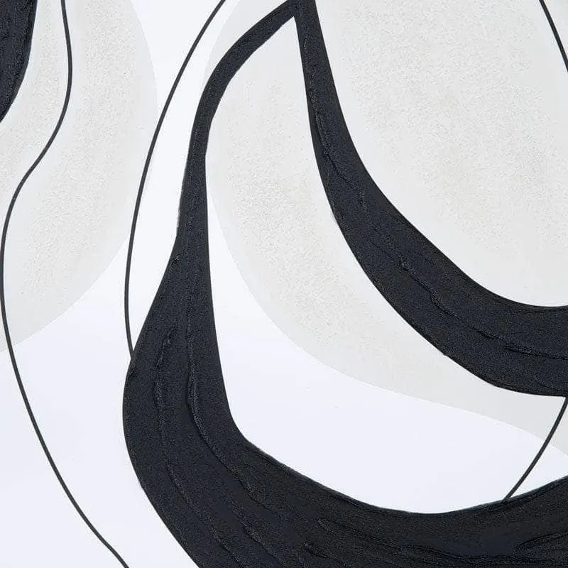 Black Painting On Canvas 1 (17018)