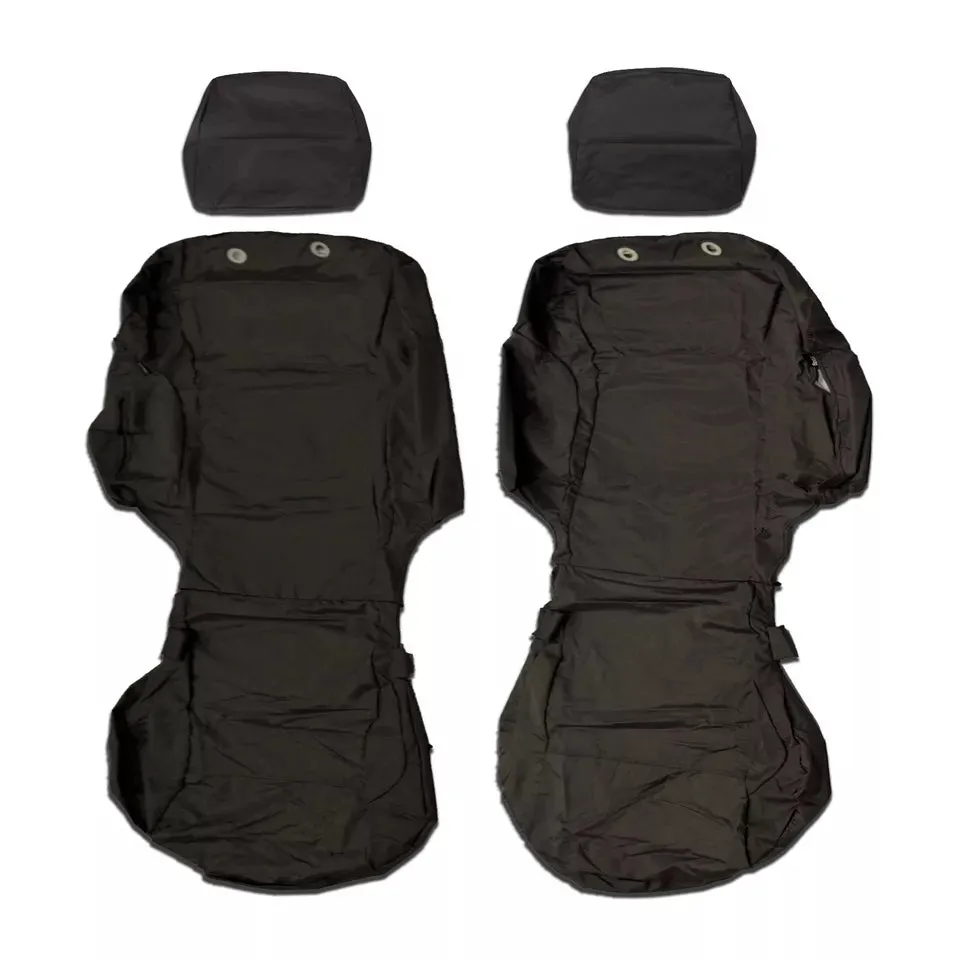 Nissan Juke Front 1 1 INKA Fully Tailored Waterproof Seat Covers Black MY 14-16